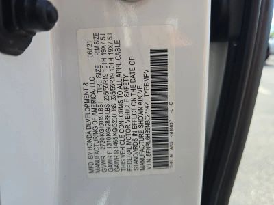 2022 Honda Odyssey — photo 31 view