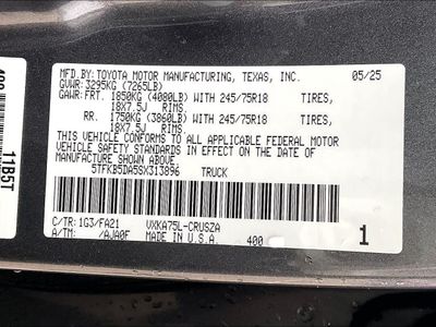 2025 Toyota Tundra - Photo 19