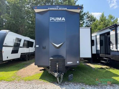 2027 Forest River RV Puma Vista — rear three-quarter view