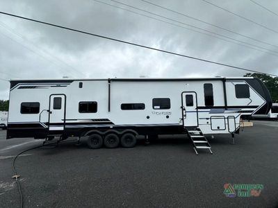 2026 Keystone RV Fuzion Impact Edition — side profile view