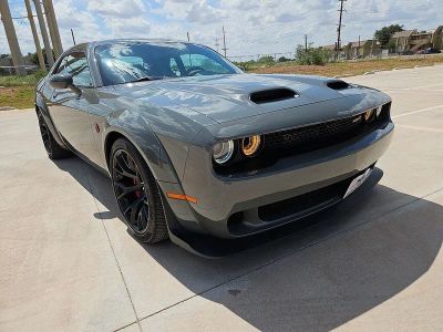 2023 Dodge Challenger SRT Hellcat Redeye Widebody Jailbreak in Destroyer Gray Clearcoat — front three-quarter view