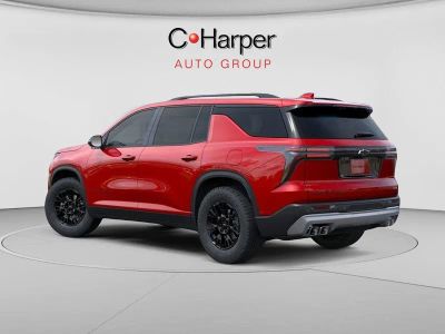 2026 Chevrolet Traverse — rear three-quarter view