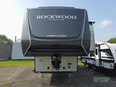 2027 Forest River RV Rockwood Signature — rear three-quarter view