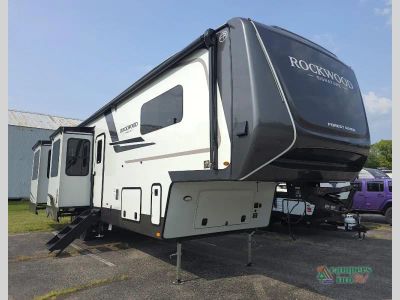 2027 Forest River RV Rockwood Signature — front three-quarter view