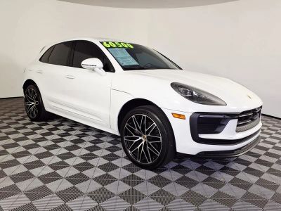 2024 Porsche Macan — rear three-quarter view
