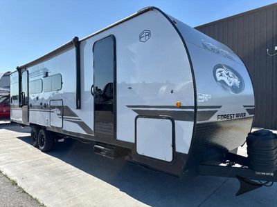 2026 Forest River RV GREY WOLF BLACK LABEL — front three-quarter view