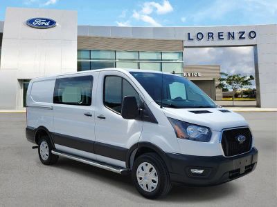 2025 Ford Transit Cargo Van — rear three-quarter view