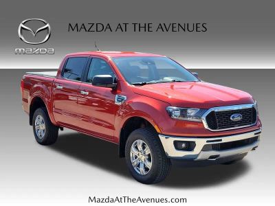 2022 Ford Ranger — rear three-quarter view