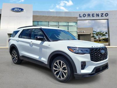 2026 Ford Explorer — rear three-quarter view