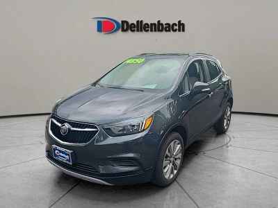 2017 Buick Encore Preferred in Includes (Cm5) Black Carbon Metallic Lower Exterior Accent Color, Paint Code W700s.) — front...