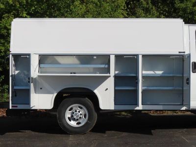 2025 Chevrolet Express 3500 — rear three-quarter view