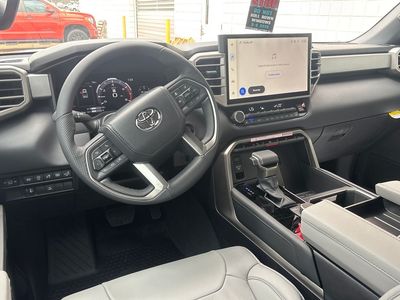 2026 Toyota Tundra — interior view
