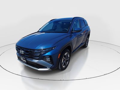 2025 Hyundai Tucson — rear three-quarter view