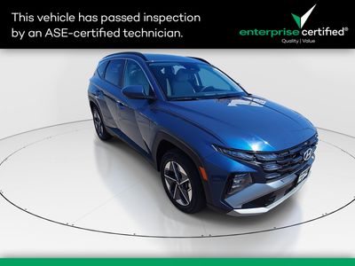 2025 Hyundai Tucson SEL AWD — front three-quarter view