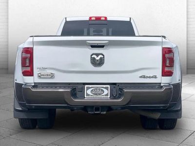 2023 RAM 3500 — rear three-quarter view