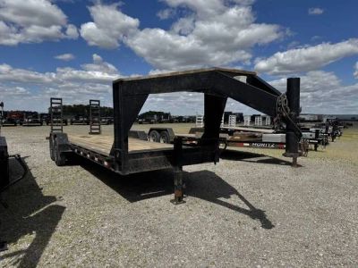 2002 Other 6.5x24' Equipment Trailer — front three-quarter view
