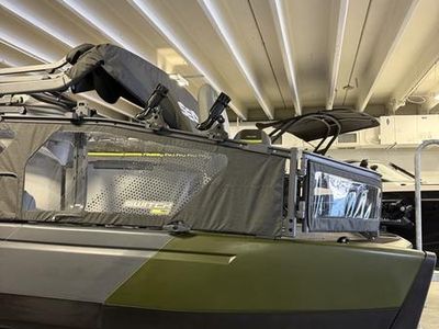 2025 Sea-Doo Switch Fish 18 - 170 hp Galvanized — engine compartment view