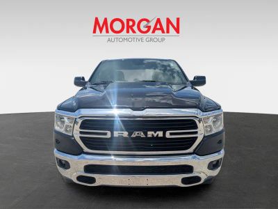 2021 Ram 1500 — rear three-quarter view