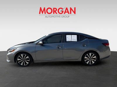 2020 Nissan Sentra — rear three-quarter view
