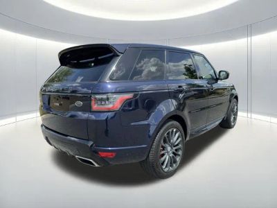 2020 Land Rover Range Rover Sport — rear three-quarter view