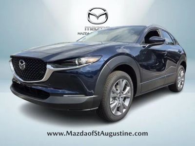 2026 Mazda CX-30 2.5 S Preferred in Blue — front three-quarter view
