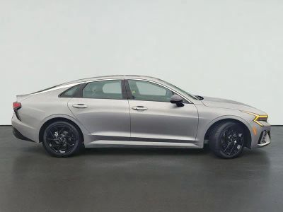2026 Kia K5 — rear three-quarter view