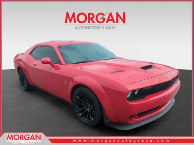 2023 Dodge Challenger R/T Scat Pack Widebody in Red — front three-quarter view