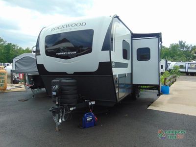 2026 Forest River RV Rockwood Mini Lite — rear three-quarter view