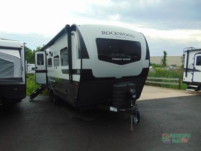 2026 Forest River RV Rockwood Mini Lite — front three-quarter view
