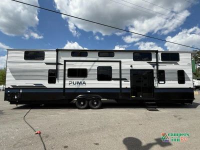 2026 Forest River RV Puma Vista — rear three-quarter view