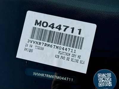 2026 Volkswagen Tiguan — photo 28 view