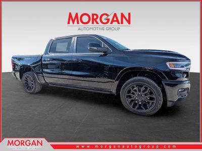 2026 Ram 1500 Limited in Black — front three-quarter view