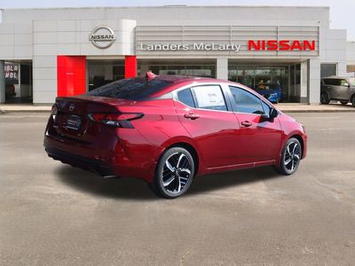 2025 Nissan Versa — rear three-quarter view