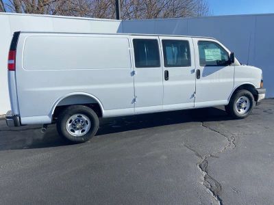 2025 Chevrolet Express Cargo — rear three-quarter view