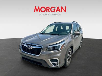 2021 Subaru Forester — rear three-quarter view