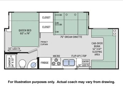2018 Thor Motor Coach FREEDOM ELITE — photo 28 view