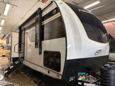 2026 Forest River RV Vibe 3400BH — front three-quarter view