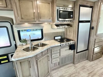 2019 Entegra Odyssey 26D — front three-quarter view