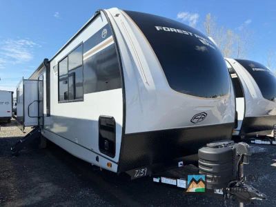 2026 Forest River RV Vibe 3400XL — front three-quarter view