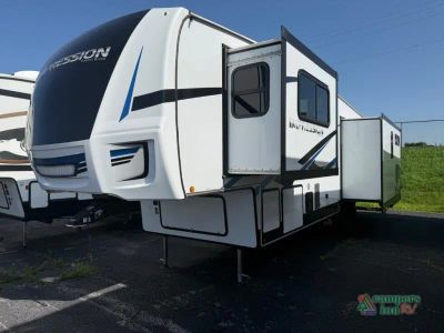 2024 Forest River RV Impression — engine compartment view