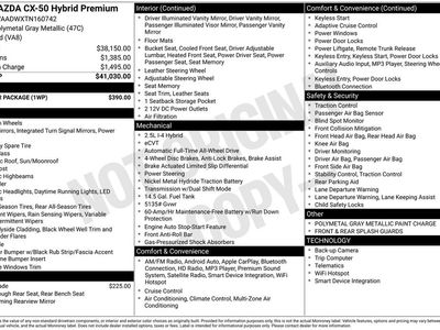 2026 Mazda CX-50 Hybrid — photo 32 view