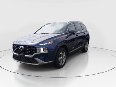2023 Hyundai Santa Fe — rear three-quarter view