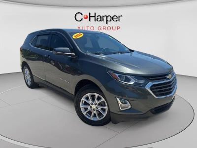 2020 Chevrolet Equinox LT in Nightfall Gray Metallic — front three-quarter view