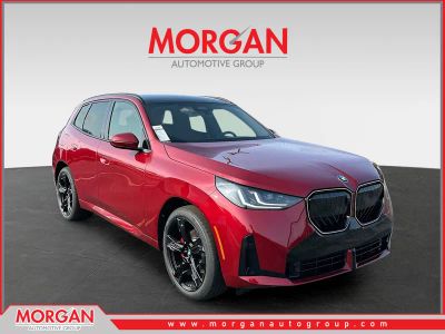 2026 BMW X3 30 xDrive in Red — front three-quarter view