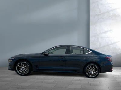 2025 Genesis G70 — rear three-quarter view