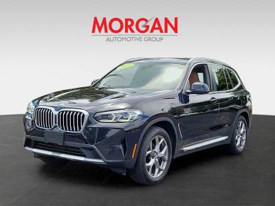 2023 BMW X3 — rear three-quarter view