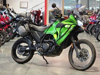 2023 Kawasaki KLR®650 — front three-quarter view