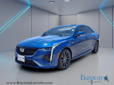 2025 Cadillac CT4 — rear three-quarter view
