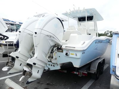 2025 Key West Boats 263 FS — rear three-quarter view