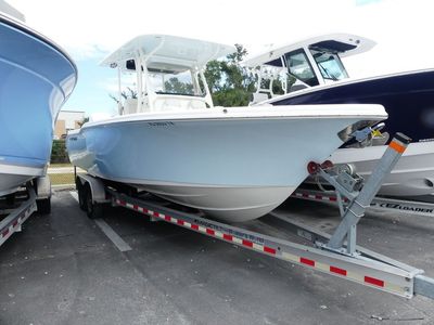 2025 Key West Boats 263 FS — front three-quarter view